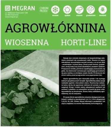 Megran Agrowłóknina Horti-Line Wiosenna 2,1x10m (MEG0535)