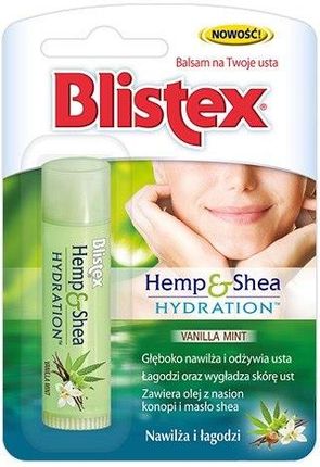 Blistex Lip Infusions Balsam do ust nawilżająco łagodzący Hemp & Shea Hydration