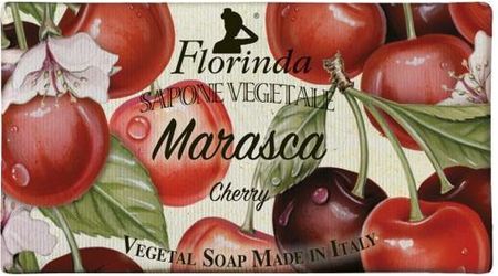 Florinda Mydło Naturalne W Kostce Wiśnia Cherry Natural Soap 100G