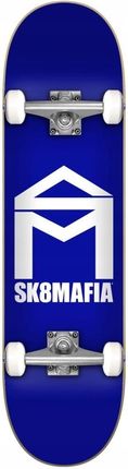 Sk8Mafia 7.87" House Logo Blue