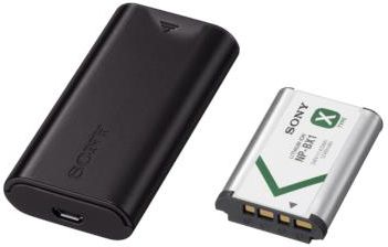 Sony Zestaw podróżny obejmujący ładowarkę USB i akumulator ACCTRDCX