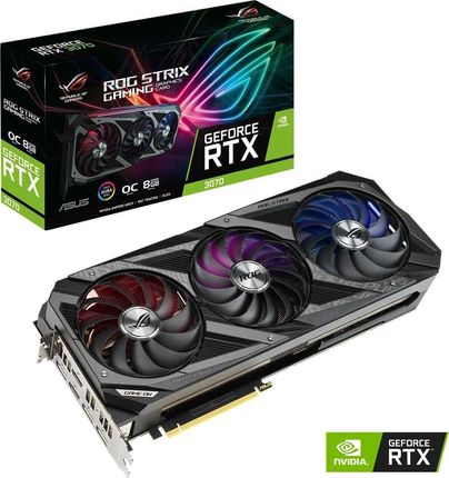 ASUS GeForce RTX3070 8GB　OC ASUS GeForce RTX 3070 DUAL 8GB OC (DUALRTX3070O8G) - Karta