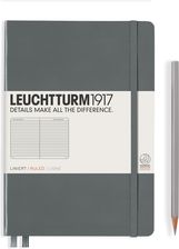 Leuchtturm1917 Notatnik A5 Medium Leuchtturm1917 Twarda Oprawa Antracytowy