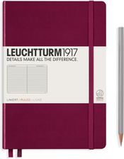 Leuchtturm1917 Notatnik A5 Medium Leuchtturm1917 Twarda Oprawa Bordowy