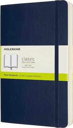 Moleskine Notes Classic L Niebieski Gładki Miękka Oprawa 400 Stron