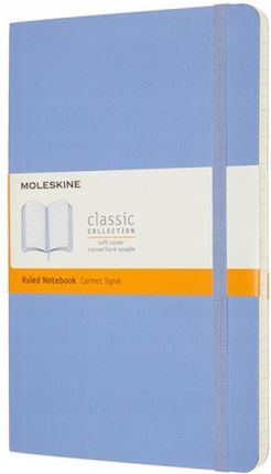 Moleskine Notes Classic W Miękkiej Oprawie L Błękitny Linie 240 Stron