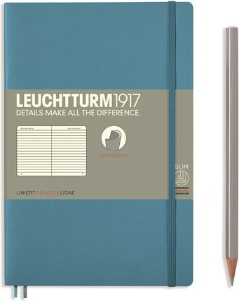 Leuchtturm1917 Notatnik Paperback B6+ Miękka Oprawa Nordycki Niebieski