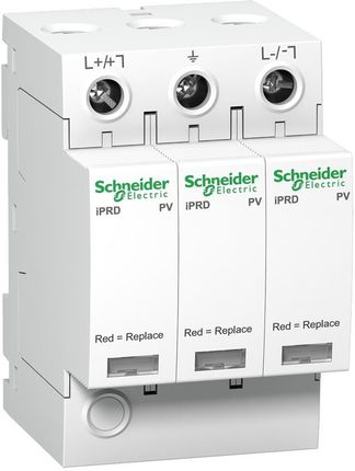 Schneider Electric Ogranicznik Przepięć Iprd-Dc40R-T2-3-1000 3-Biegunowy Typ2 40 Ka Ze Stykiem Schneider Electric A9L40281