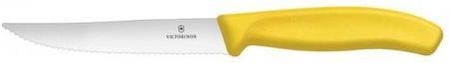 Hendi Victorinox Swiss Classic Nóż Do Pizzy Ząbkowany Ostry Czubek Żółty