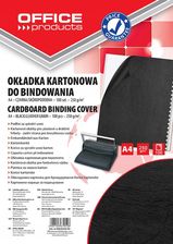 Zdjęcie Office Products Okładki Do Bindowania Karton A4 100Szt Czarne - Wadowice