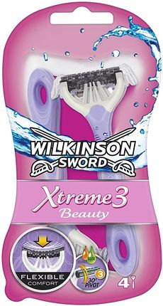 Wilkinson Sword Systeme Xtreme Iii For Woman Maszynka Do Golenia 4Szt.
