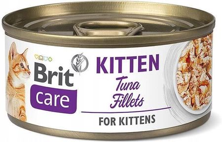 Brit Care Cat Kitten Tuna Fillets Filety Z Tuńczyka 70 G