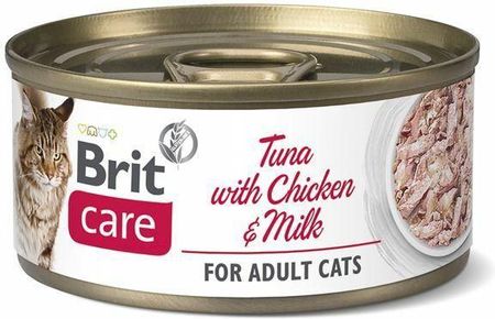 Brit Care Cat Adult Tuna With Chicken & Milk 70G