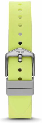 Zielony pasek Fossil 18 mm Sport FTW6028 