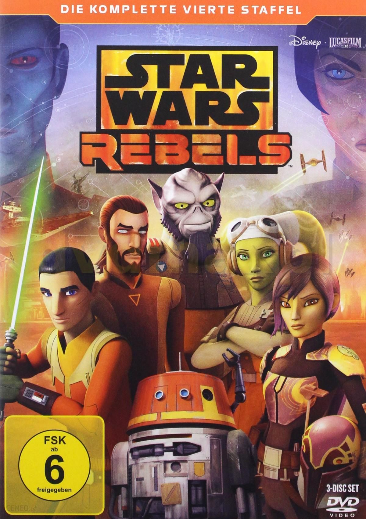 Film Dvd Star Wars Rebels Season 4 Star Wars Rebelianci 3dvd Ceny I Opinie Ceneo Pl