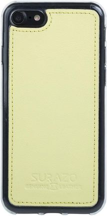 Surazo Back Case Pastel Cytrynowy Do Samsung Galaxy J7 (2017) [Pionowy Aparat]