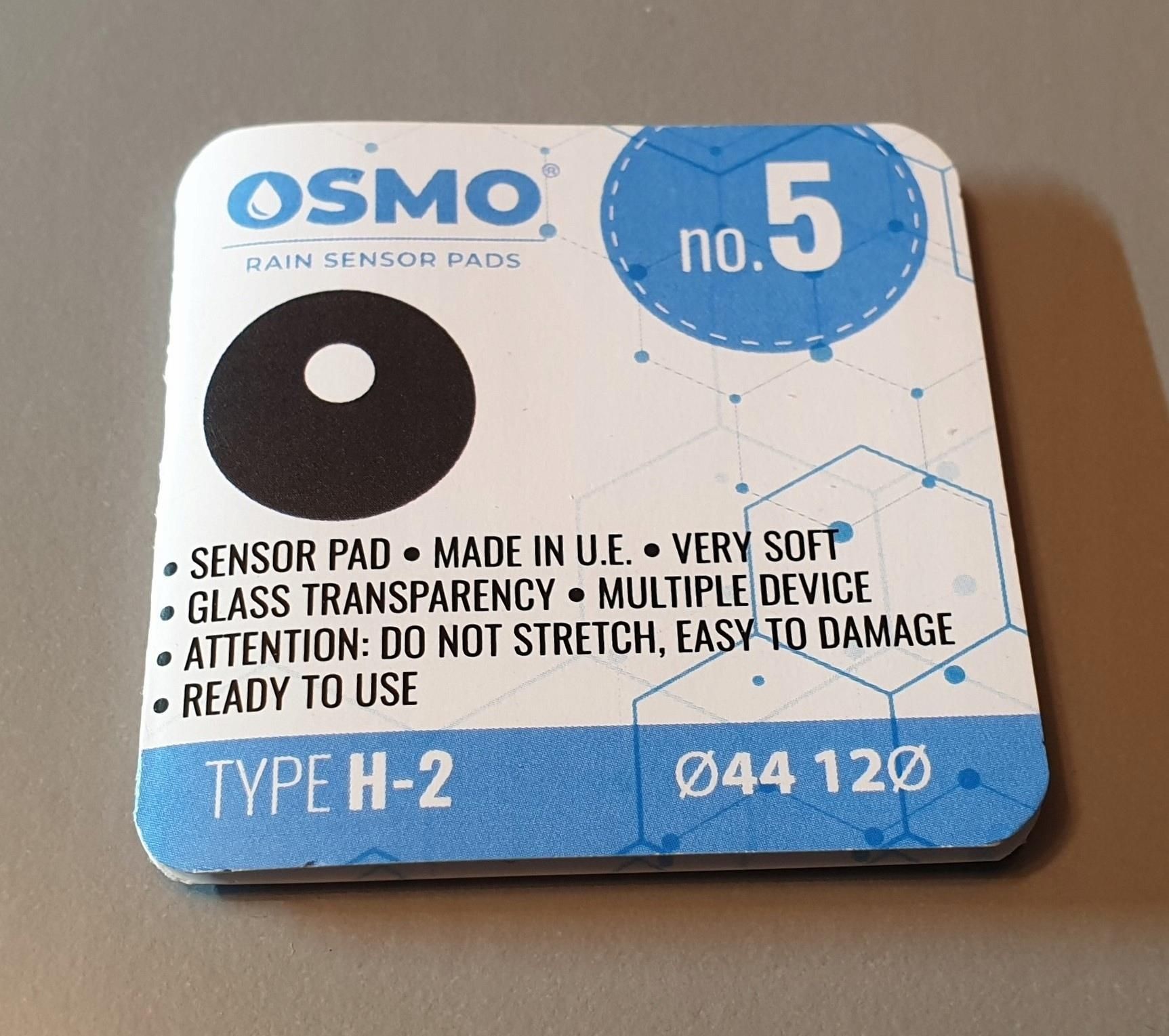 Wyposażenie elektryczne WINDSCREEN RAIN SENSOR PAD WIPERS PODKŁADKA