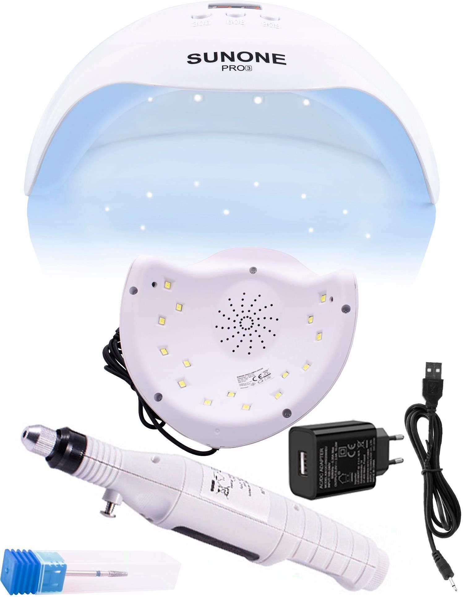 SUNONE SUNONE ZESTAW DO HYBRYD S03 LAMPA FREZARKA GRATISY - zdjęcie 6 SUNONE SUNONE ZESTAW DO HYBRYD S03 LAMPA FREZARKA GRATISY
