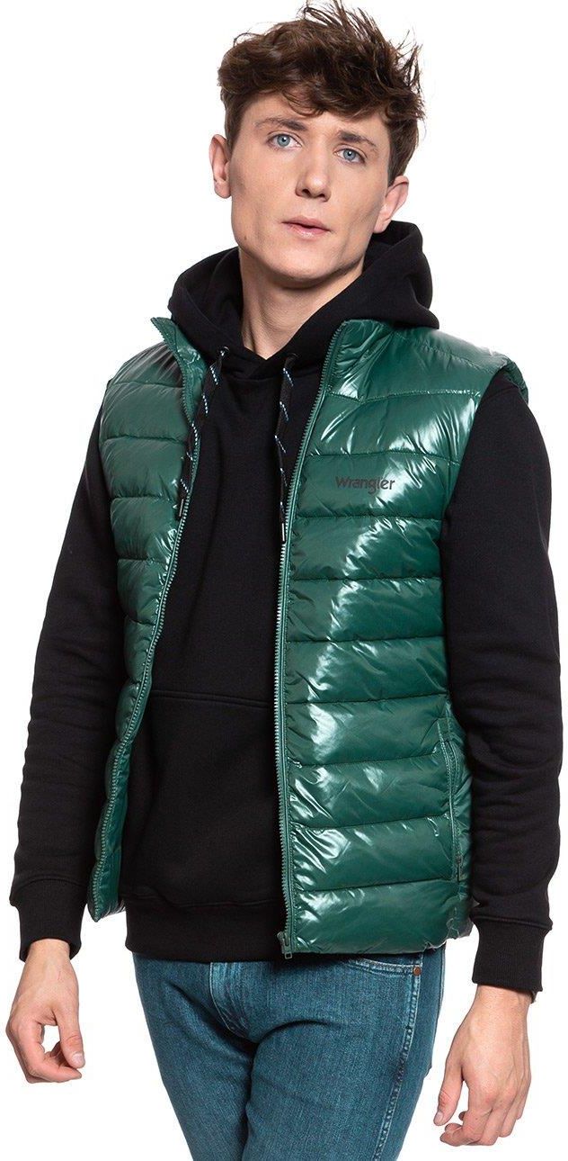 WRANGLER PUFFER VEST PINE W4A3XTG01 