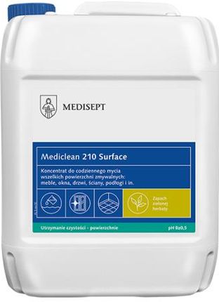 Medi-Sept Mediclean 210 Surface Płyn Do Mycia Powierzchni Zielona Herbata 5L