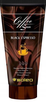 Soleo Coffee Black Espresso Do Solarium Tuba 150Ml