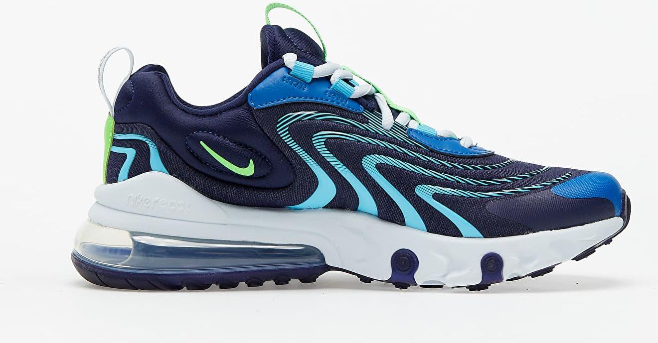 nike 270 react blue green