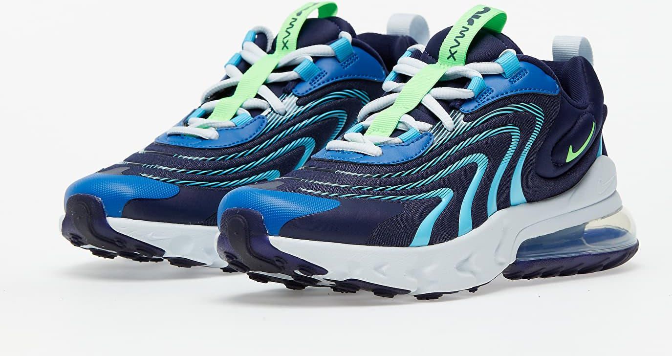 nike 270 react blue green