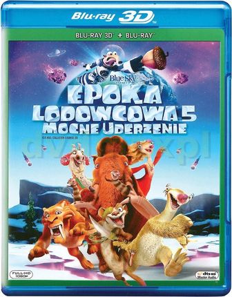 Epoka Lodowcowa 5: Mocne Uderzenie [Blu-Ray 3D]+[Blu-Ray]