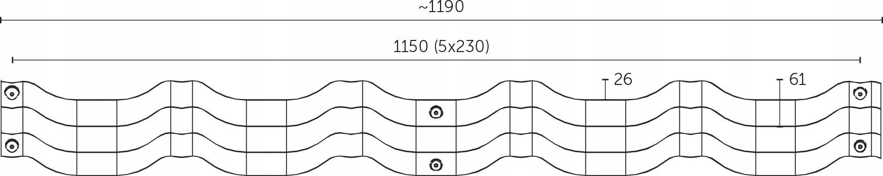 BUDMAT BLACHODACHÓWKA MODUŁOWA VENECJA X-MATT BRĄZOWA VENECJAXMATT384 - zdjęcie 2 BUDMAT BLACHODACHÓWKA MODUŁOWA VENECJA X-MATT BRĄZOWA VENECJAXMATT384