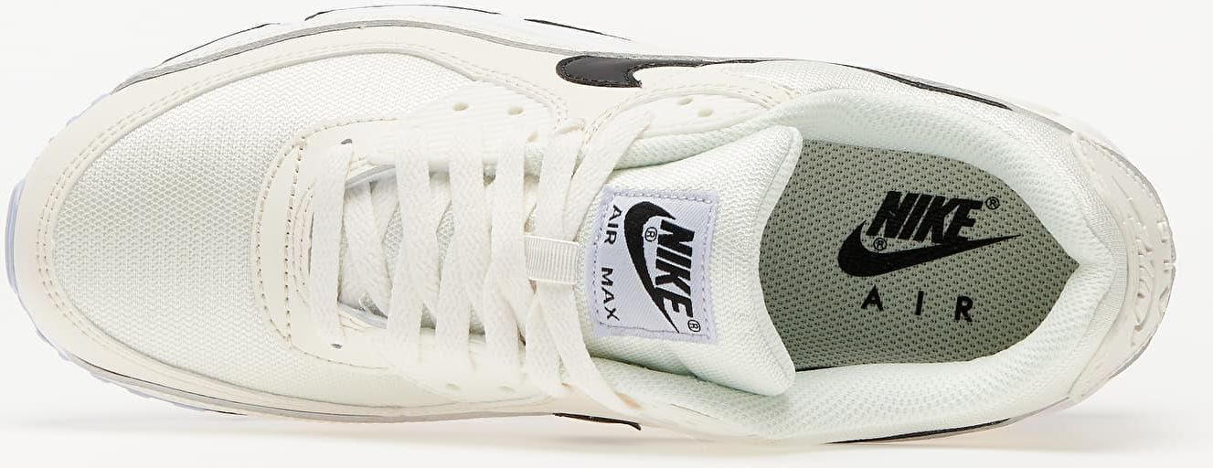 nike air max 90 sail black ghost