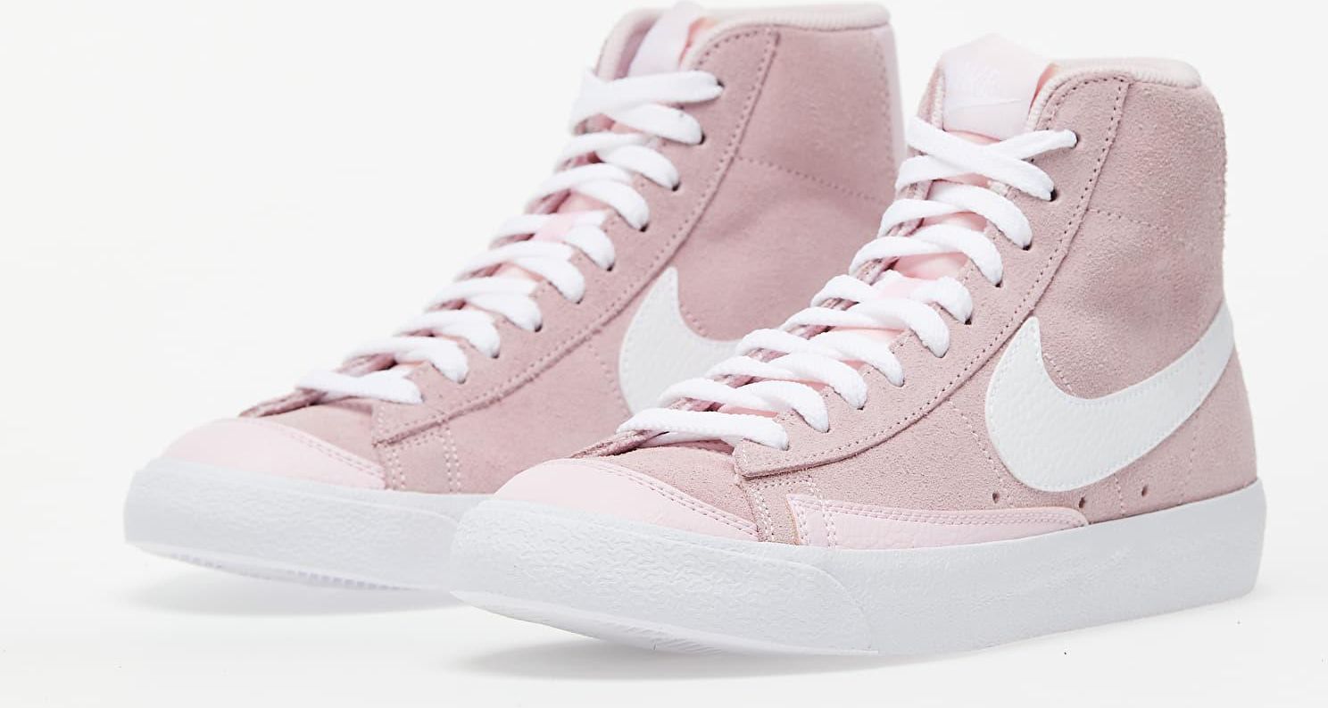 pink nike blazers