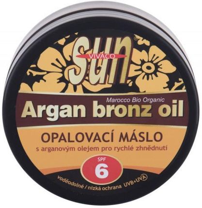 Vivaco Olejek Do Opalania Sun Argan Bronz Oil Spf 6 200G