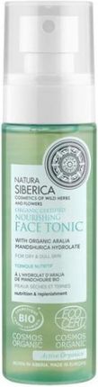 Natura Siberica Odżywczy Tonik Do Cery Suchej I Matowej Organic Certified Nourishing Face Tonik 100Ml