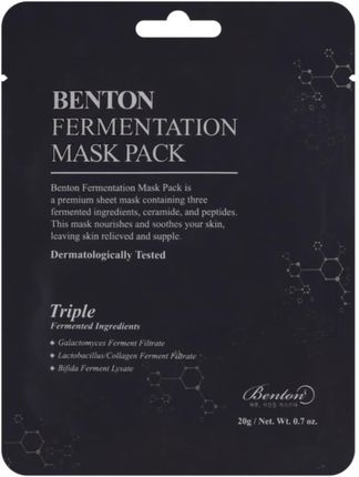 Benton Odżywcza Maska Na Tkaninie Fermentation Mask Pack 20G