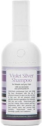 Waterclouds Szampon Neutralizujący Żółty Odcień Violet Silver Shampoo 250 ml