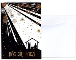 Zdjęcie Art Nuvo Karnet Bożonarodzeniowy Bóg Się Rodzi - Ostroróg