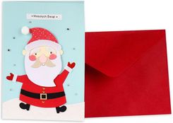 Zdjęcie Panon Karnet Bożonarodzeniowy Xmass Mikołaj - Mosina