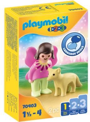 Playmobil 70403 1 2 3 Wróżkowy Przyjaciel Z Lisem