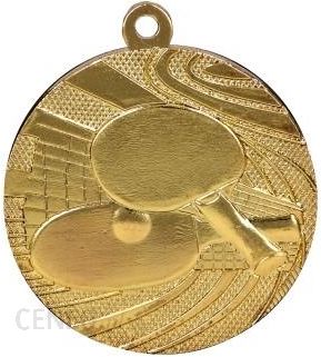Medal 40Mm Złoty Tenis Stołowy Mmc1840/G