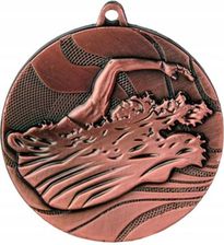 Medal Brązowy Pływanie Medal Stalowy - Trofea sportowe