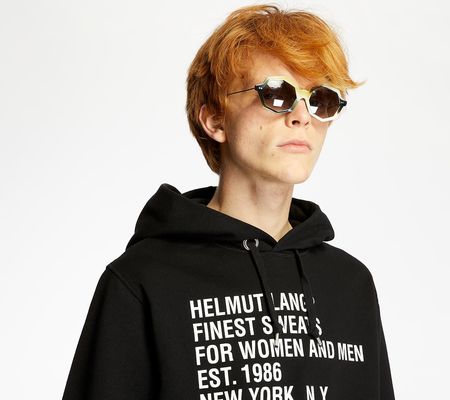 HELMUT LANG Standard Hoodie Black - Ceny i opinie - Ceneo.pl