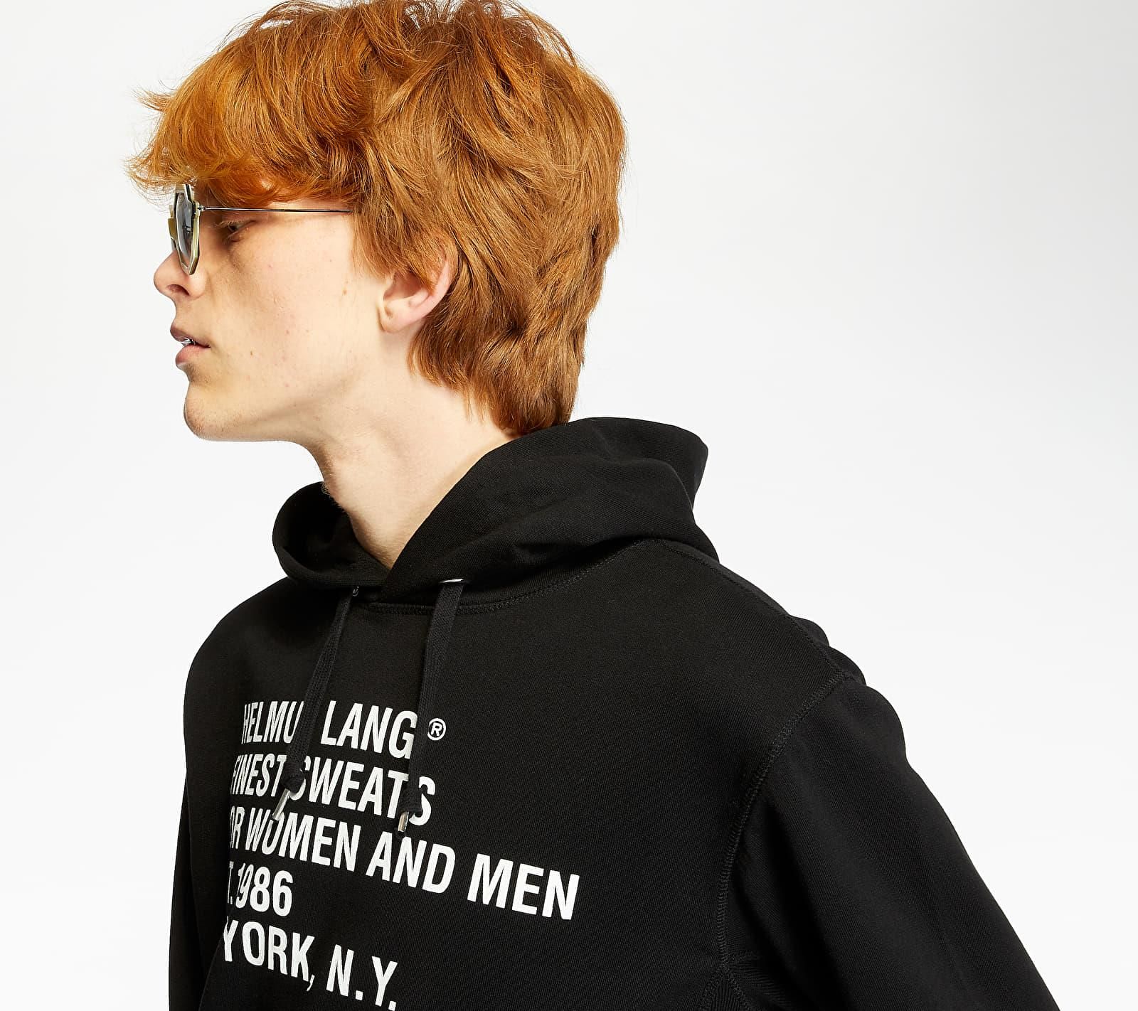 HELMUT LANG ブラック スウェット Helmut Lang ブラック スウェット