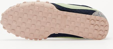 nike waffle racer midnight navy vapor green