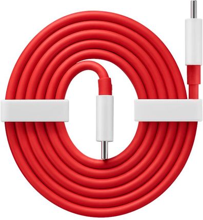 OnePlus Kabel Warp Charge Typ-C do Typ-C 1m Czerwony (5481100047)