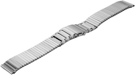 Bisset - Paski Bransoleta rozciągana do zegarka 16 mm Bisset BM-106/16 Silver - srebrny