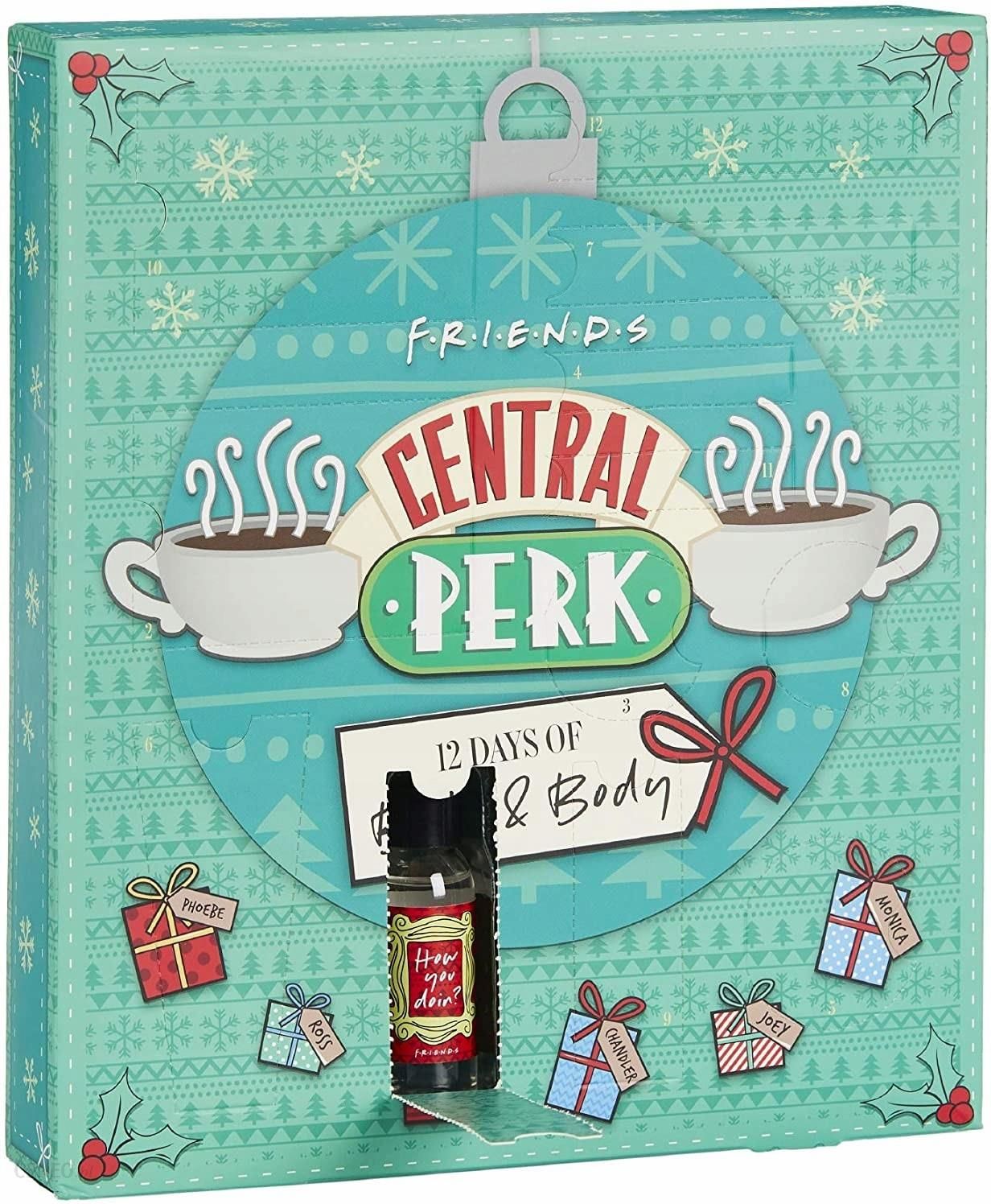 Friends: Central Perk 12 Days Of Bath Advent Calendar