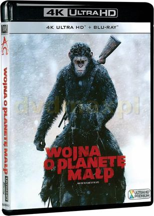 Wojna o Planetę Małp (Blu-Ray 4K)+(Blu-Ray)