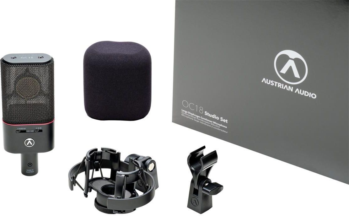 Austrian Audio / OC18 Studio Set マイク Austrian Audio OC18 Studio Set - Sklep Muzyczny Music Center