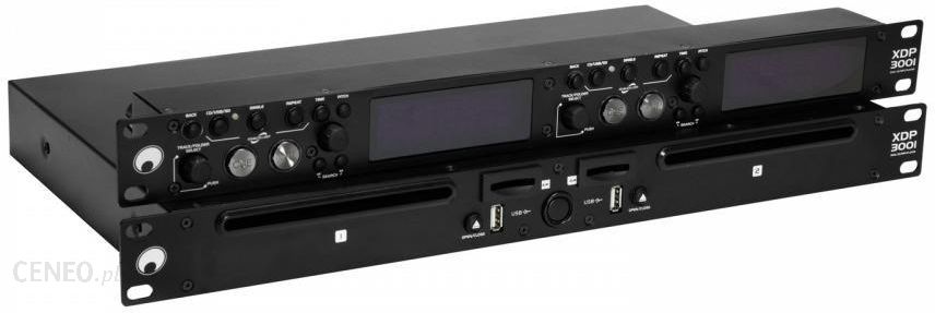 Omnitronic XDP-3001 - odtwarzacz CD, MP3, rackowy