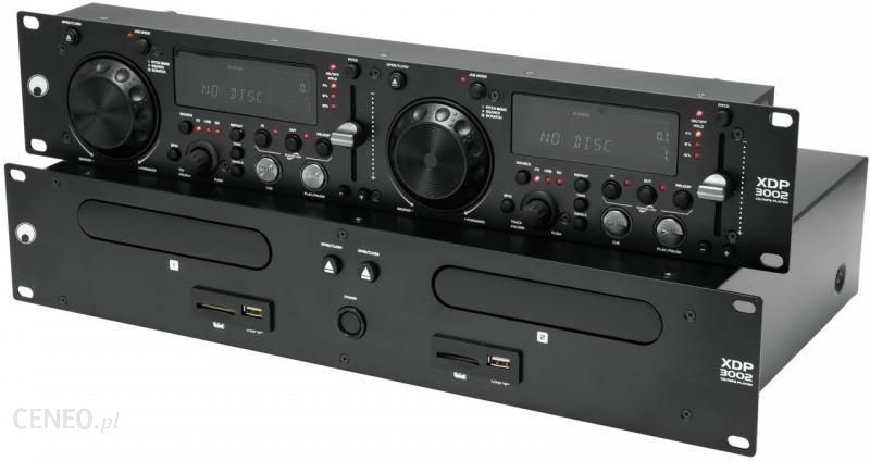 Omnitronic XDP-3002 - odtwarzacz CD, MP3, rackowy